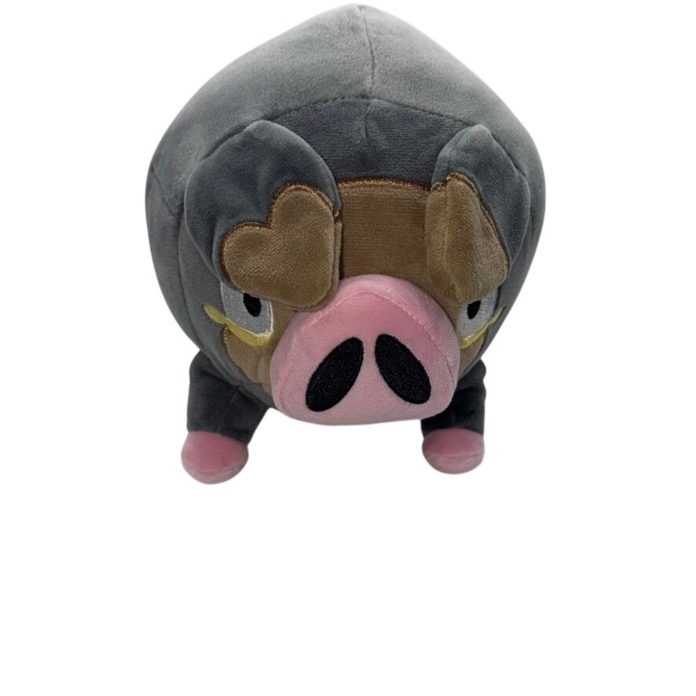 Pokémon Lechonk Plush 8" Jazwares 2024 Pig Stuffed Animal Paldea Region Official